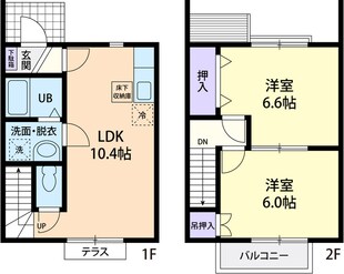 コンフォーティア伸　Ａの物件間取画像